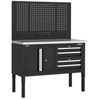 Sealey Superline Pro 4 Drawer Modular Workbench and Pegboard