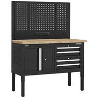Sealey Superline Pro 4 Drawer Modular Workbench and Pegboard