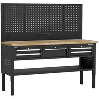 Sealey Superline Pro 5 Drawer Modular Workbench and Pegboard