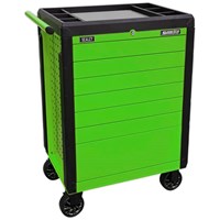 Sealey 7 Drawer Push To Open Hi Vis Tool Roller Cabinet