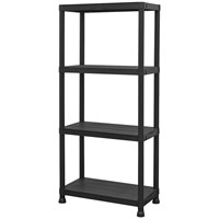 Sealey 4 Shelf Plastic Racking Shelving Unit