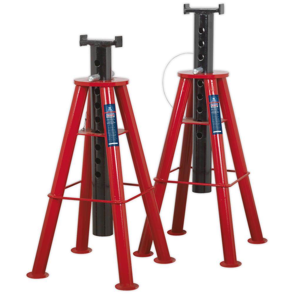 Sealey AS10H Heavy Duty Extra Height Axle Stands