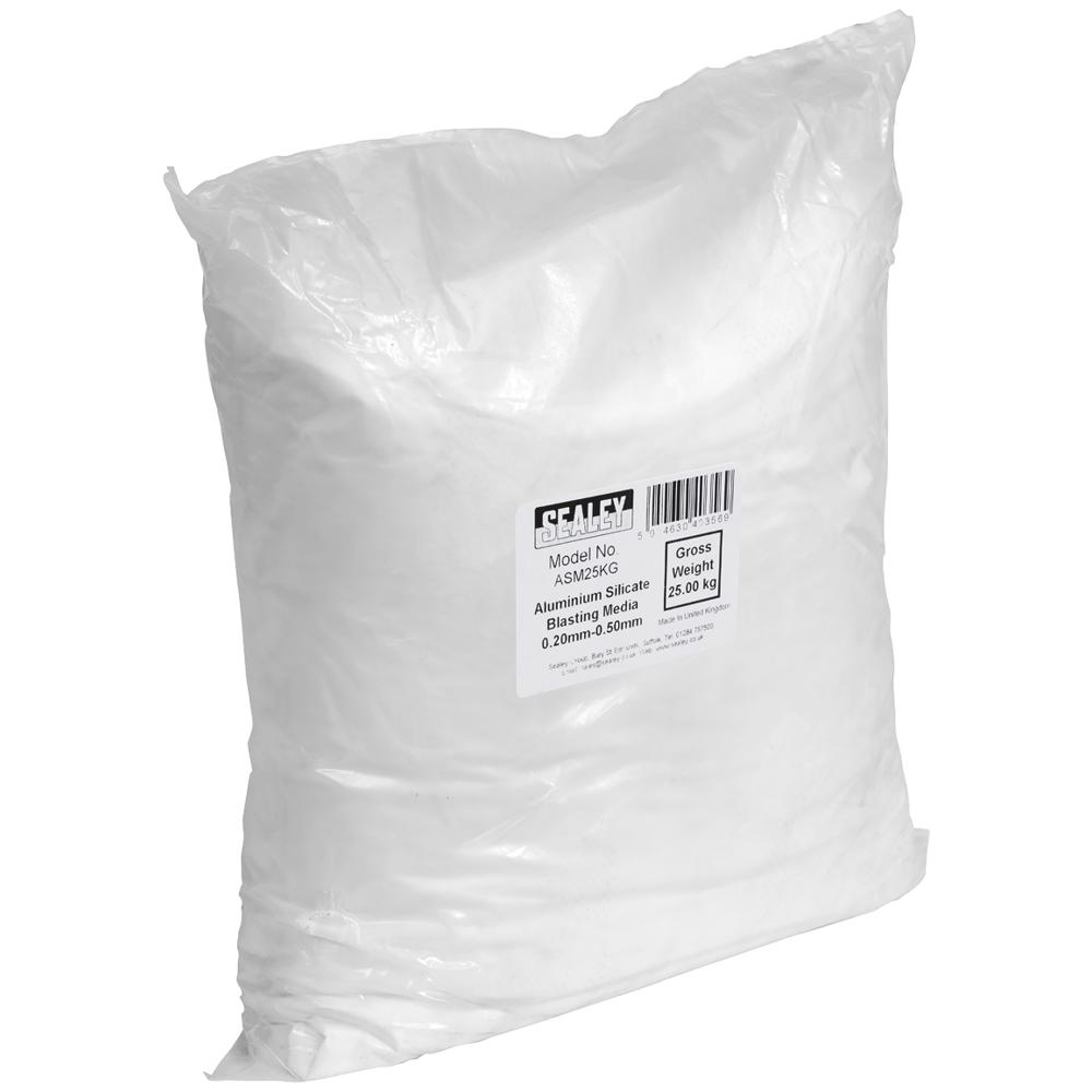 Photos - Other Household Chemicals Sealey Aluminium Silicate Blasting Media 0.20mm - 0.50mm 25kg ASM25KG 