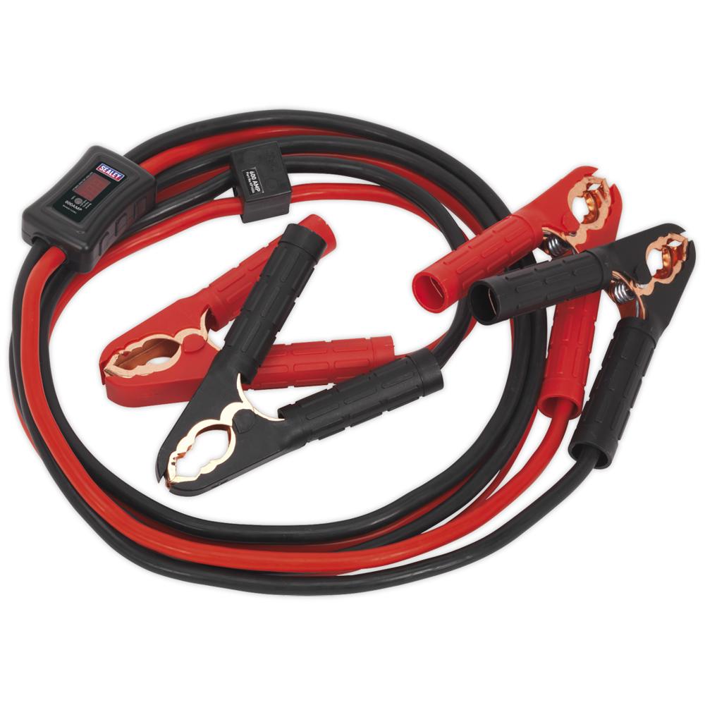 Sealey Booster Cable Jump Leads with Electronics Protection