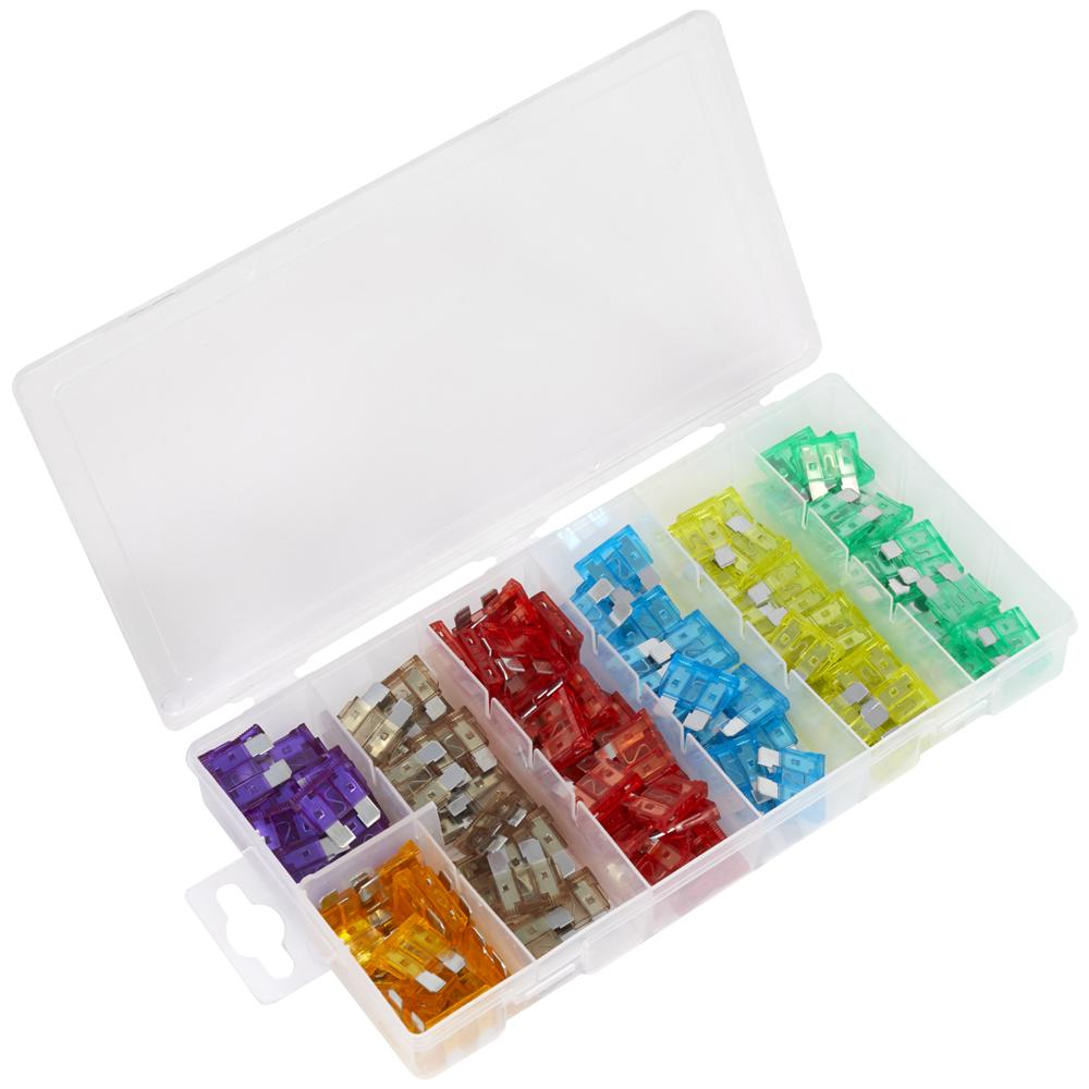 Sealey 120 Piece Automotive Fuse Assortment