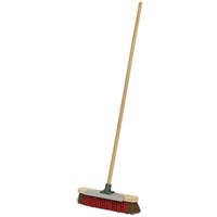 Sealey Heavy Duty Hard Bristle Broom and Scraper
