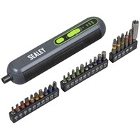 Sealey CP4VSD 4v Cordless Screwdriver and 25 Piece Bit Set