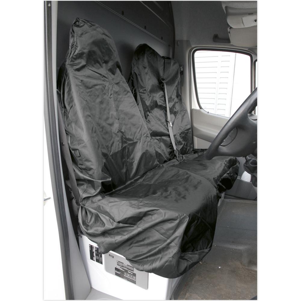 Sealey 2 Piece Heavy Duty Van Seat Cover Set