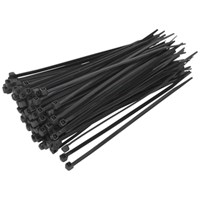 Sealey Black Cable Ties