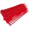 Sealey Cable Ties Red Pack of 100 Sealey Cable Ties Red Pack of 100