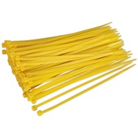 Sealey Cable Ties Yellow Pack of 100
