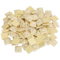 Sealey Self Adhesive Cable Tie Mounts White