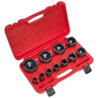 Sealey 11 Piece 1/2" Drive Ball Joint Socket Set Metric