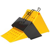 Sealey HGV or LGV Wheel Chock with Bracket