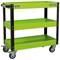 Sealey CX110HV Hi Vis 3 Shelf Trolley Sealey CX110HV Hi Vis 3 Shelf Trolley