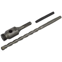 Sealey Worksafe SDS Plus Core Drill Adaptor and Pilot Drill 