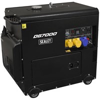 Sealey DG7000 4 Stroke Diesel Generator 7000W 
