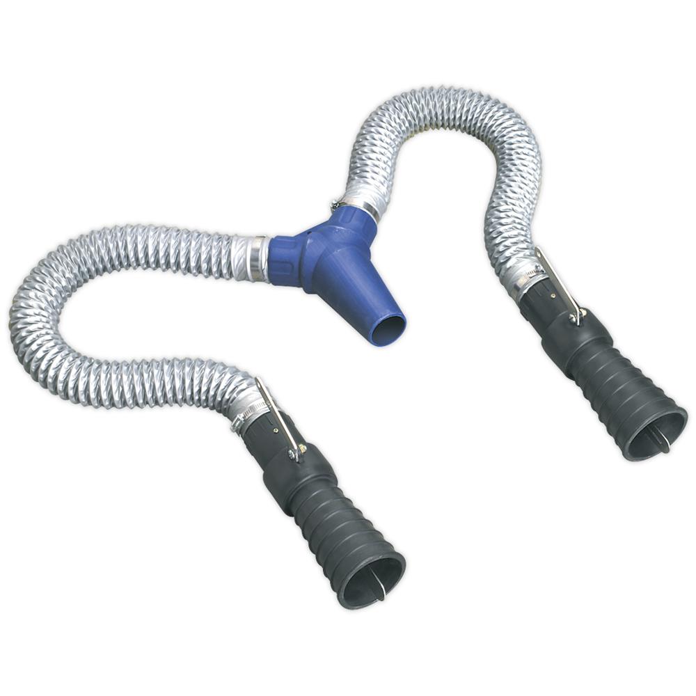 Sealey Twin Exhaust Pipe Hose Adaptor