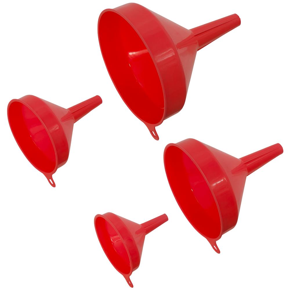 Sealey 4 Piece Economy Funnel Set