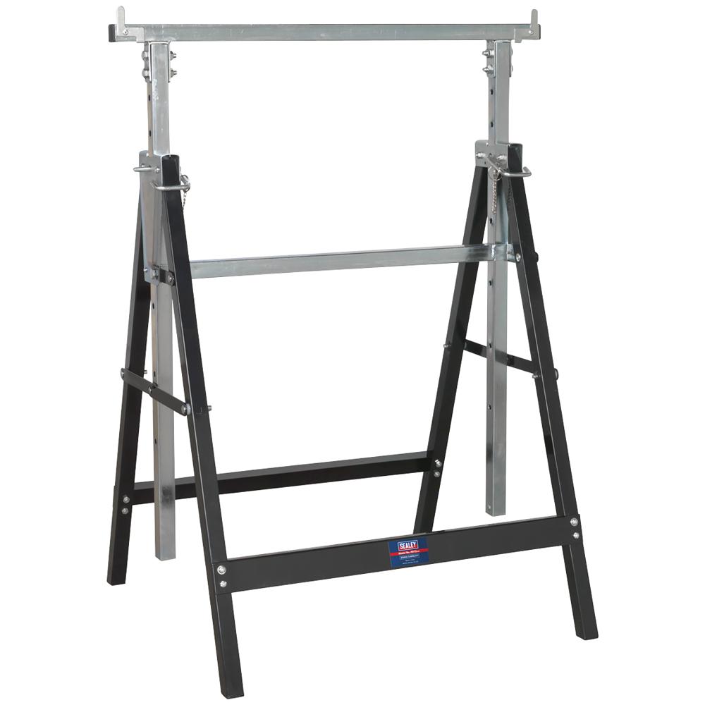 Sealey FDT3 Fold Down Telescopic Trestle | Trestles