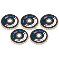 Sealey Polishing Felt Flap Disc