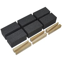 Sealey 50mm x 100mm Floor Grinding Block Set