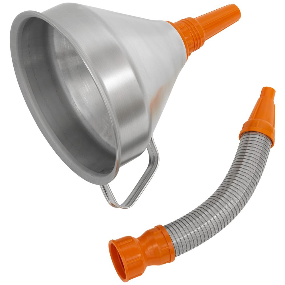 Sealey Funnel Metal Flexible Spout and Filter