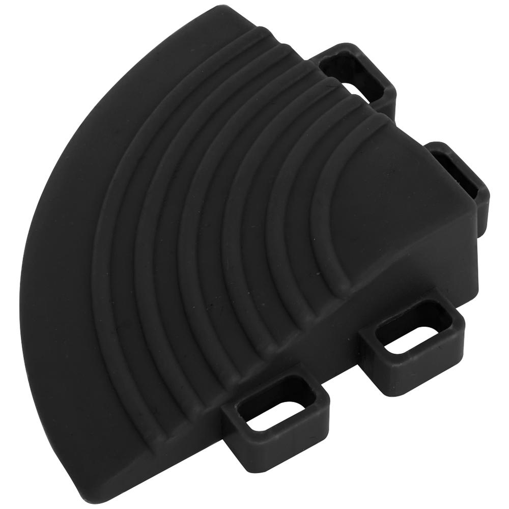 Sealey Anti Slip Polypropylene Corner Floor Tile Black