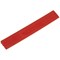 Sealey Anti Slip Polypropylene Male Edging Tile Red 