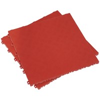 Sealey Anti Slip Polypropylene Floor Tile Red