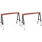 Sealey Fold Down Adjustable Builders Trestles 