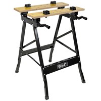 Sealey Tilt and Clamp Folding Portable Workbench