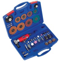 Sealey GSA674K 42 Piece Air Angle Die Grinder and Accessories Kit
