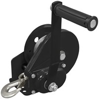 Sealey Hardened Steel Geared Hand Winch with Automatic Brake and Cable