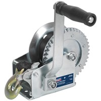 Sealey Hardened Steel Geared Hand Winch with Webbing Strap
