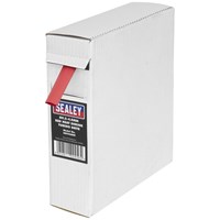 Sealey Heat Shrink Tubing Roll Red