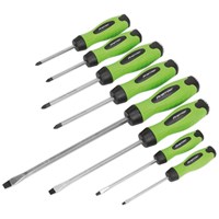 Sealey 8 Piece Hi Vis Hammer Through Screwdriver Set
