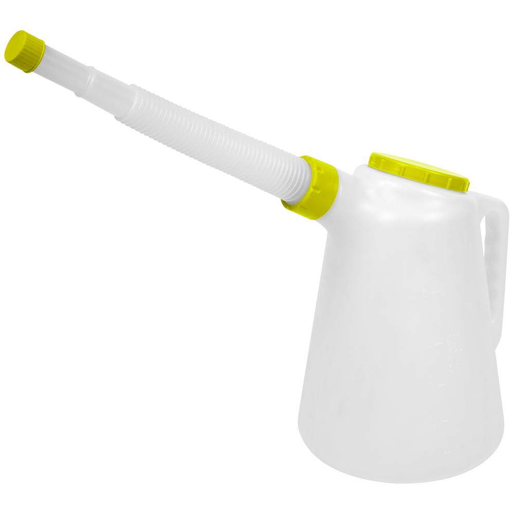 Sealey Lime Lid Flexi-Spout Oil Container Jug