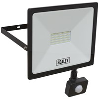 Sealey Extra Slim PIR Sensor 50w LED Floodlight