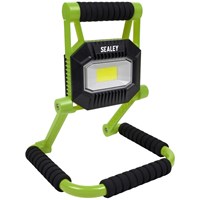 Sealey LEDFL10W COB LED Rechargeable Fold Flat Floodlight