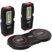 Sealey 2 Piece Inspection Light Set with Wireless Charging Base