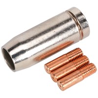 Sealey Conical Nozzle and Contact Tips for MB14 Torches