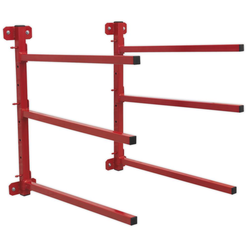 Sealey Wall Mount Folding Bodyshop Bumper Rack