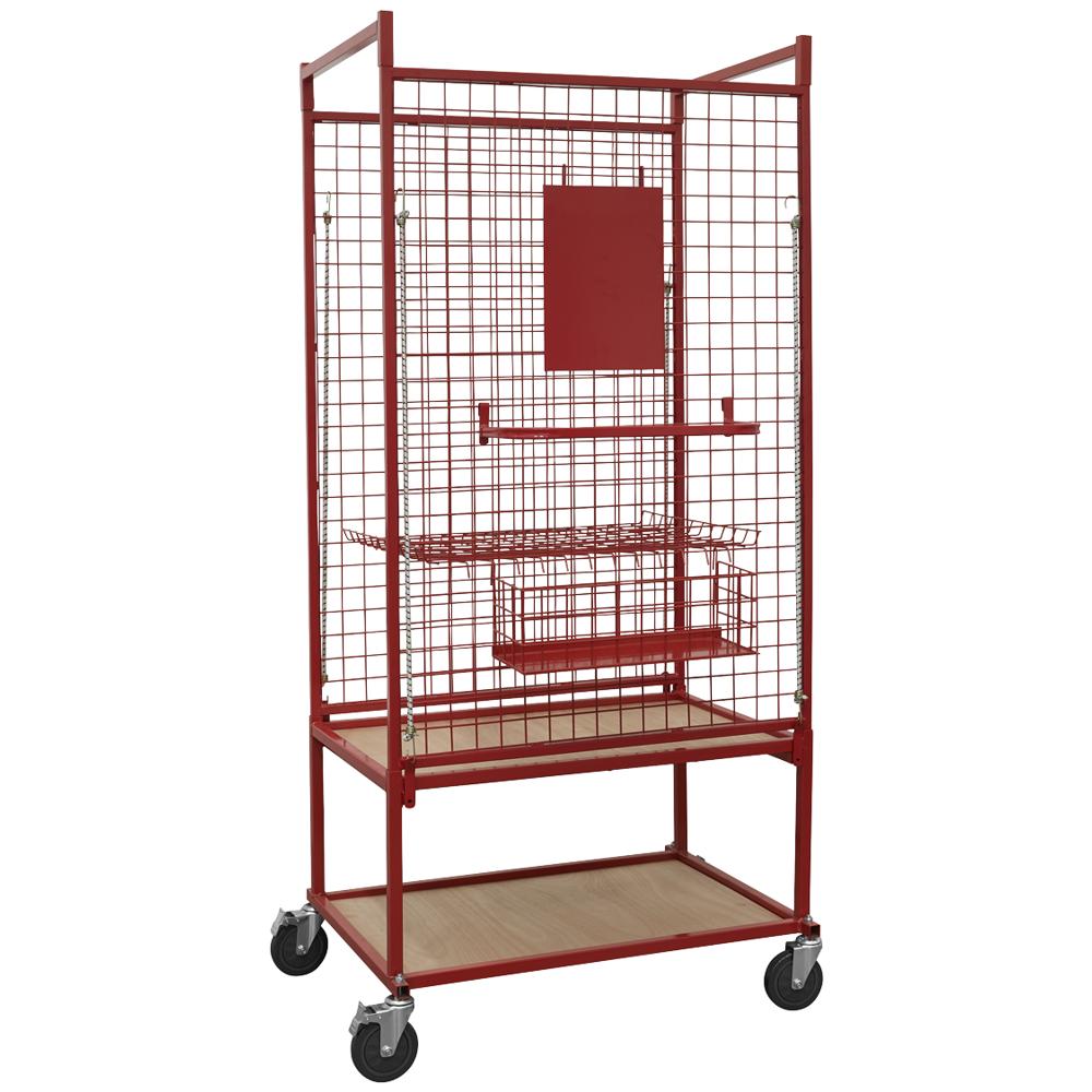 Sealey Professional Car Parts Trolley