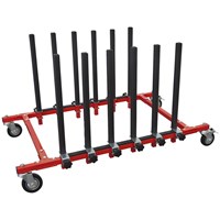 Sealey MK76 Mobile 5 Panel Storage Rack
