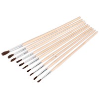 Sealey 10 Piece Touch Up Paint Brush Set
