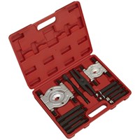 Sealey PS984 Double Mechanical Bearing Separator Puller Set