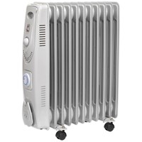 Sealey RD2500T Oil Filled Radiator with Thermostat and Timer