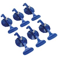 Sealey RE006 6 Piece Suction Clamp Set