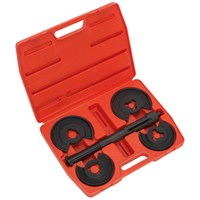 Sealey Telescopic Spring Compressor Set for Wishbone Suspension